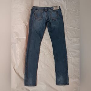 True Religion Dark Blue Skinny Jeans Womens 28